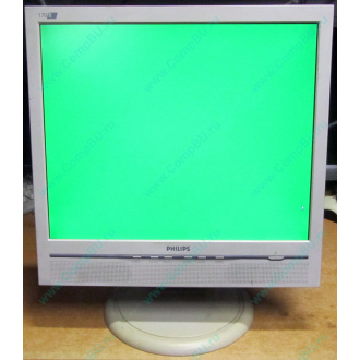 Б/У монитор 17" Philips 170B с колонками и USB-хабом в Муроме, белый (Муром)